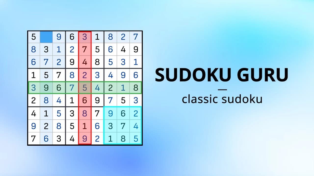 Sudoku Guru - classic sudoku screenshot 3