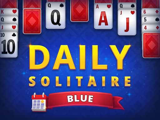 Daily Solitaire Blue screenshot 1